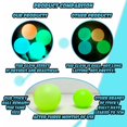thumbnail image 4 of Bolas adhesivas que brillan en la oscuridad que se adhieren al techo Bolas antiestrés para niños y adultos Bolas elevadas Asmr Cool Stuff para adolescentes Bolas de techo Juguetes para autismo y TDAH, 4 of 5