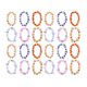 thumbnail image 1 of 24 piezas hawaiano colorido Leis collar de flores artificiales guirnalda clásica cuello bucle Tropical Luau favores de fiesta playa Hula baile vestido accesorio de vestuario, 1 of 6