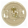 thumbnail image 3 of Leviton White Porcelain Incandescent Keyless Lampholder, 3 of 7