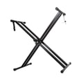 thumbnail image 1 of braveheart Electronic Keyboard Stand Heavy Duty Adjustable Rack Easy Storage Performance Ready Must Have Piano Keyboard Stand, 1 of 6