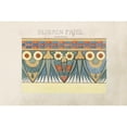thumbnail image 2 of Johanna van de Kamer 14x11 Gold Ornate Wood Frame and Double Matted Museum Art Print Titled - Egyptian Flower Frisian (1890), 2 of 4
