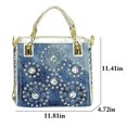 thumbnail image 3 of Sac à Main pour Femmes Mode Décontractée Sac à Bandoulière avec Strass, 3 of 6