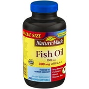 Nature Made Fish Oil Liquid, 200ct (Pack of 3)