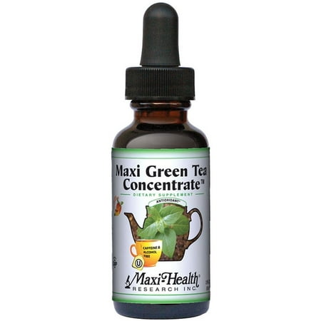 Maxi Health Kosher Maxi Green Tea Concentrate Liquid Peach Flavor  - 2