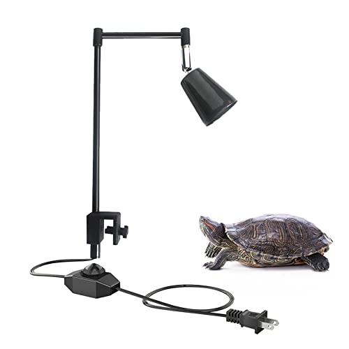 BNOSDM Reptile Lamp Stand Adjustable Floor Light Holder Turtle Aquarium