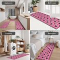 thumbnail image 5 of Pink Pug Puppies Kitchen Rugs Sets Of 3,Kitchen Runner Rugs Non Skid Washable,Decorative Kitchen Floor Mats for Kitchen,Sink,Laundry,17"x30"+ 17"x47" + 17"x59", 5 of 6