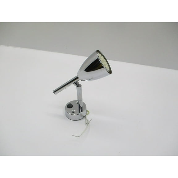 LED Courtesy Reading Accent Light RV Camper Trailer Swivel Wall Mount / Chrome