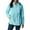 Aquamarine, variant on Women's Columbia Lillian Ridge Hooded Waterproof Shell Jacket Color: Black Size: XX LARGE