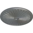 thumbnail image 3 of 33 1/8"OD x 3 1/2"ID x 1 3/8"P Leandros Ceiling Medallion (Fits Canopies up to 5"), Hand-Painted Platinum, 3 of 6