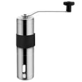 thumbnail image 1 of Raindrops Manual Coffee Grinder Plated Silver Portable Hand Crank Mill with Adjustable Ceramic Burr for Bean Grinding, 1 of 8