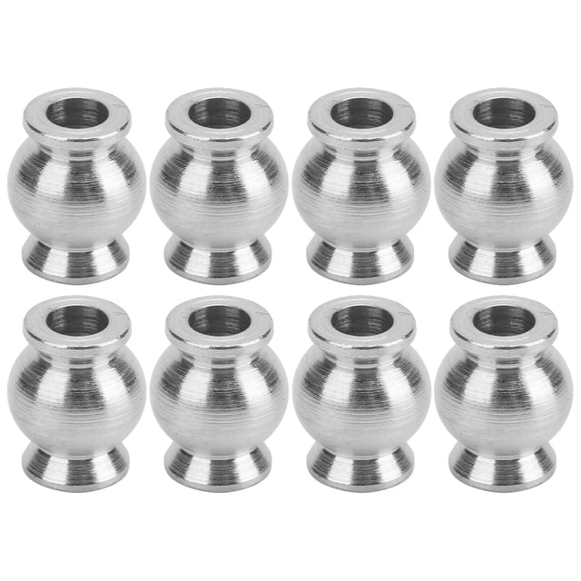 Rótula De Bola RC, Confiabilidad De Rótula De Bola De Enlace De Aleación útil Para HPI / HSP / LOSI / AXIAL / TAMIYA / REDCAT / HIMOTO / KYOSHO 1/8 RC Cars ANGGREK RC Ball Head of Shock Absorber