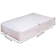 thumbnail image 6 of Vacemry Underbed Storage Box, Transparent Fabric Folding Organizer for Blankets Toys, Large Capacity Clothing Container, Foldable Home Organization Solution, Space-Saving Storage Bin, 6 of 6