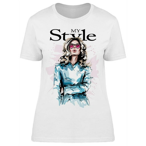 My Style Classy Lady Model T-Shirt Women -Image by Shutterstock, Female 3X-Large