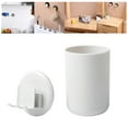 thumbnail image 2 of Electric Toothbrush Holder Wall Bathroom Organizer Tooth Brush Holder Toothbrush Cup Stand Case Rack Shaver Iron Shelf Storage No.01, 2 of 9
