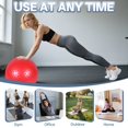 thumbnail image 7 of BESTSKY Exercise Ball,29.53in Balance Ball,Anti-Slip Workout Ball,Red, 7 of 7