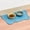 Sky Blue, variant on Pet Feeding Mat, Silicone Dog Cat Food Mat for Floor Waterproof, Non Slip Dog Bowl Mat with Raised Edge Spill Proof, Easy Clean Pet Placemat for Messy Drinkers,Light Gray