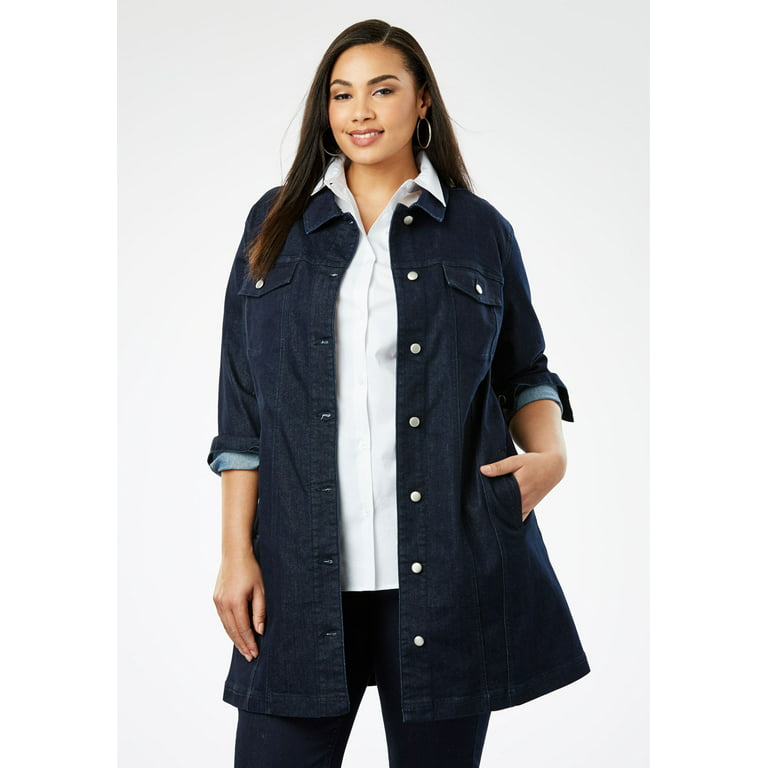 Tie Dye Denim Jacket, Size XL Womens Jean Jacket, Size Extra Large