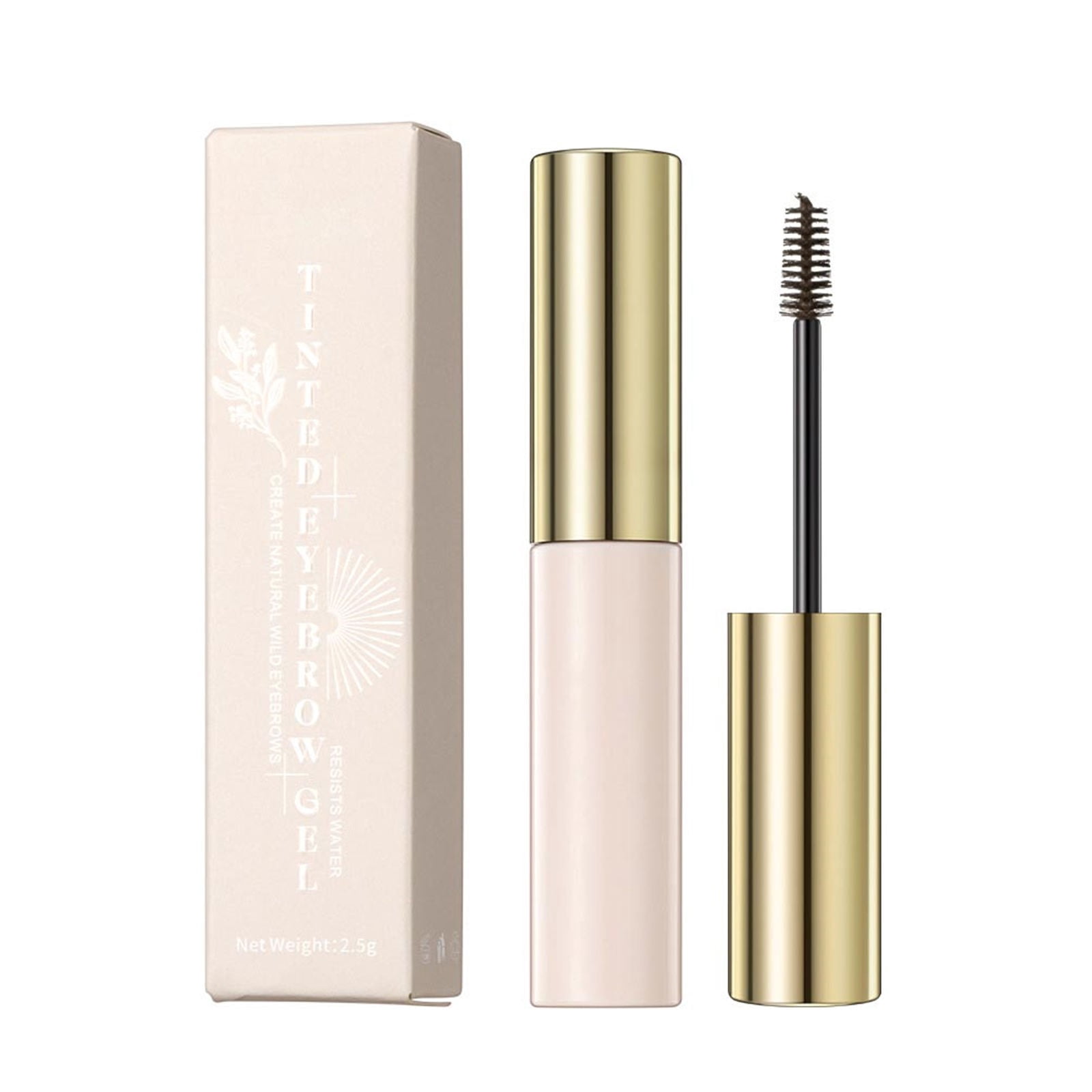 Lower Lash Mascara with Ultra-Fine Brush - Lengthening & Voluminous Lashes, Smudge-Proof Waterproof Eyelash Mascara, Quick-Drying Dense Eyebrow Dye, Non-Clumping, Holding Makeup, Natural Look 1 PC*1