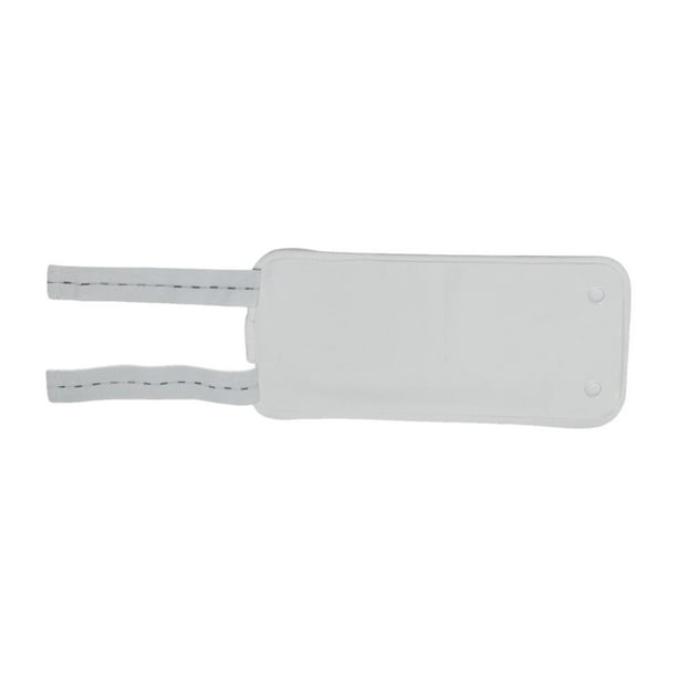 Paquetes de aceite de ricino. Bolsa de aceite de ricino con envoltorio de aceite suave y ajustable. Blanco