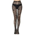 thumbnail image 1 of Leggings de malla con perspectiva para mujer, tallas grandes, medias de red, medias de seda para mujer, 1 of 5
