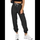 thumbnail image 2 of Pantalones Deportivos Holgados para Mujer, de Otoño, para Entrenamiento, de Cintura Alta, Cómodos y Deportivos. Negro L, 2 of 7