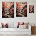 thumbnail image 4 of Designart "Zen Garden Asian Painting VI" Asian Print on Natural Pine Wood, 4 of 5