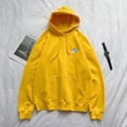 thumbnail image 2 of Sudadera con capucha de primavera con estampado de hombres y mujeres, suéter con capucha, abrigo, top de pareja, amarillo, S Scienceny AP001403-13B, 2 of 7