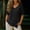 Tops-175Black, variant on Gamivast Womens T-Shirts Linen Short Sleeve Asymmetrical Side Button Down Tunic Loose Fit Lightweight V-Neck Tees Casual Daily Lounge Summer Vacation outfits