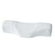 thumbnail image 4 of Almohada cervical de espuma viscoelástica con masaje, portátil, ergonómica, con cierre de cremallera, para dormir Blanco, 4 of 8