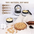 thumbnail image 4 of Giphtpoeet Scented Candles Gift Set 9 Pack Natural Soy Wax Jar Candles for Home Scented, 4 of 8