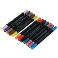 thumbnail image 4 of Paint Markers, Plastic Watercolor Paints Double Ended Drop Resistant Acrylic Paint Pens No Fade  For Home For School, 4 of 8