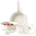 thumbnail image 1 of Batería de Cocina 5 Piezas, Sartenes y Ollas Antiadherentes con Mango Desmontable  Incluye Sartén, Wok, Cacerola  Compatible con Inducción/Gas/Eléctrico  Sin PFOA/PFOS, 1 of 9