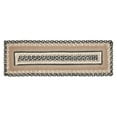 thumbnail image 6 of Stair Tread Sawyer Mill Charcoal Creme Jute Farmhouse No Slip 8.5x27 TCC Brands, 6 of 10