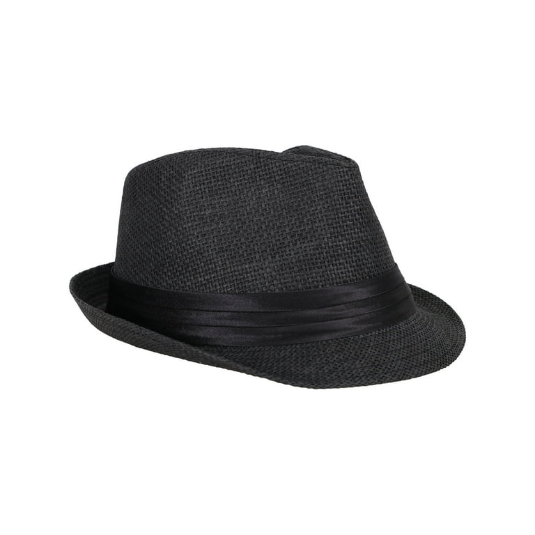 black trilby hat womens