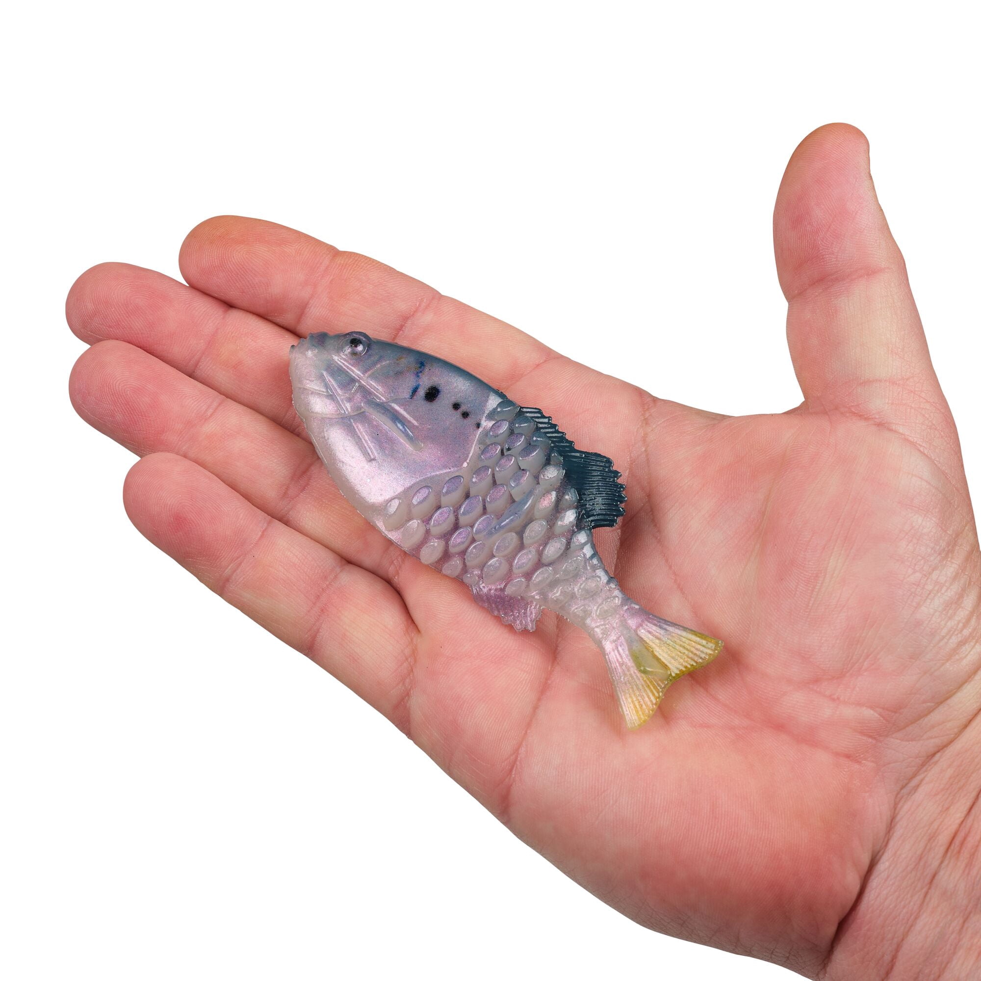 Berkley PowerBait® Saltwater Gilly, 4.5 in, Swimbaits, HD Menhaden (3-count)