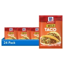 (24 pack) McCormick Mild Taco Seasoning Mix, 1 oz Envelope