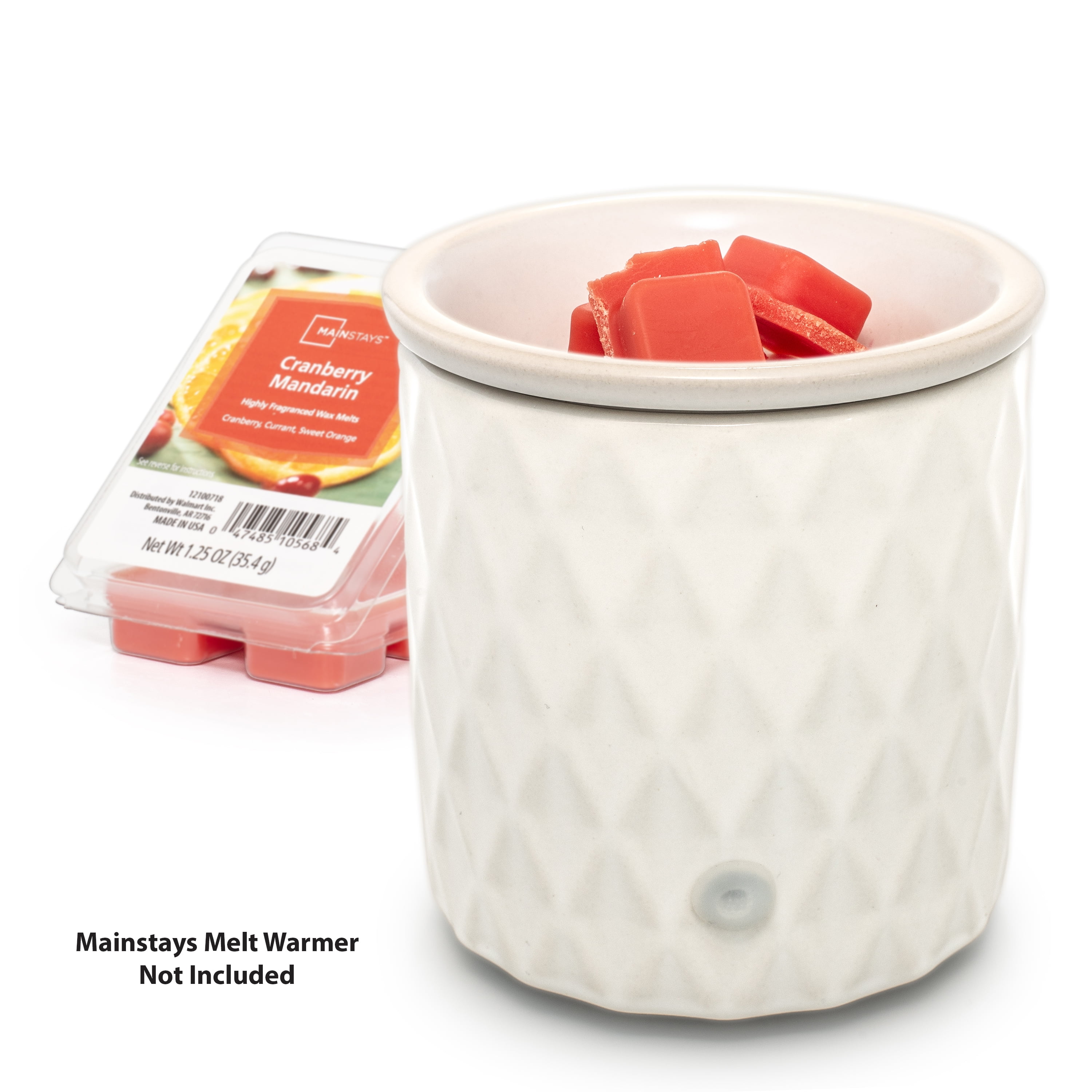Mainstays Cranberry Mandarin Scented Wax Melt, 1.25 oz