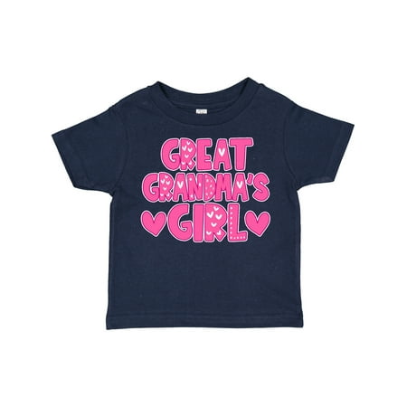 

Inktastic Great Grandma s Girl Granddaughter Gift Gift Toddler Toddler Girl T-Shirt