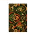 thumbnail image 5 of JML Non-Slip MicrofiberFabric & Rubber Doormat - Soft Entryway Rug for Home/Office (20"x32") - Easy Clean Door Mat for Indoor/Outdoor Use, Dark Floral and Birds, 5 of 6