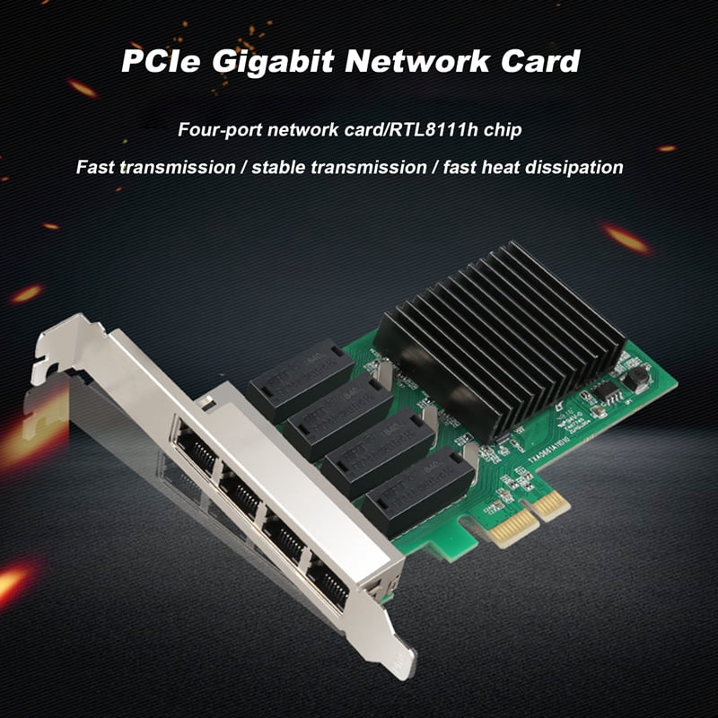 Pcie Gigabit Network Card Rtl8111H Chip HighSpeed Network Card Pcie 4
