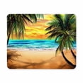 thumbnail image 1 of Beach Mouse Pad,Computer Mouse Mat with Anti-Slip Rubber Base,Easy Gliding,Spill-Resistant Surface,Durable Materials,Portable,in A Fresh Modern Design, 1 of 4