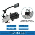 thumbnail image 4 of Unique Bargains Front Windshield Wiper Motor for Acura CL 1997-1999 No.76505SV4A01/76505SW5A01, 4 of 7