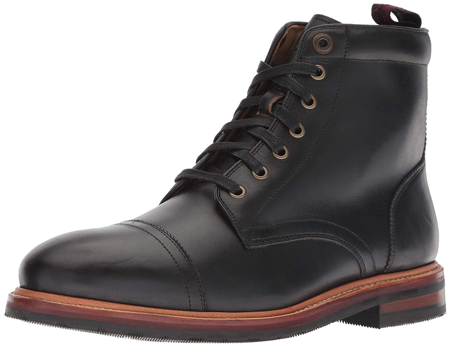 florsheim men's foundry cap toe dress casual boot oxford