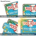 thumbnail image 4 of Lake Rules Tin Sign Cave Pool Country Lake House Farmhouse Cabin Beach Bar Wall Decor Sign 12x8 Inches, 4 of 5