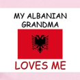 thumbnail image 2 of CafePress - My Albanian Grandma Loves Me Infant Bodysuit - Baby Light Bodysuit, Size Newborn - 24 Months, 2 of 4