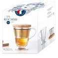 thumbnail image 5 of La Rochere Napoleon Bee Tea Cup with Infuser and Lid  Stylish Tea Cups for Any Occasion  Vintage Glassware 9.oz, 5 of 6