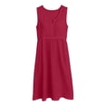 thumbnail image 4 of Admvng Women's Dress V Neck Sleeveless Casual Stretchy Summer Mid-Length Dress, 4 of 7