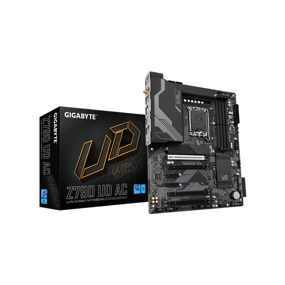Gigabyte Z790 UD AC Gaming Desktop Motherboard - Intel Z790 Chipset - Socket LGA-1700 - ATX (z790udac)