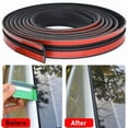 thumbnail image 5 of BaiCH 2M Car Windshield Roof Seal Strips – Noise Insulation, Waterproof Rubber Sticker Accessories, 5 of 8