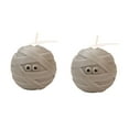 2Pcs Halloween Scented Candles Funny Mummy Aromatherapy Candles